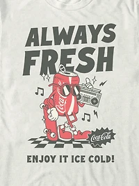 Coca-Cola Always Fresh Graphic T-Shirt