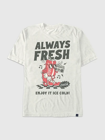 Coca-Cola Always Fresh Graphic T-Shirt