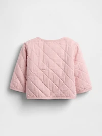 Baby Quilted Heart Pocket Jacket