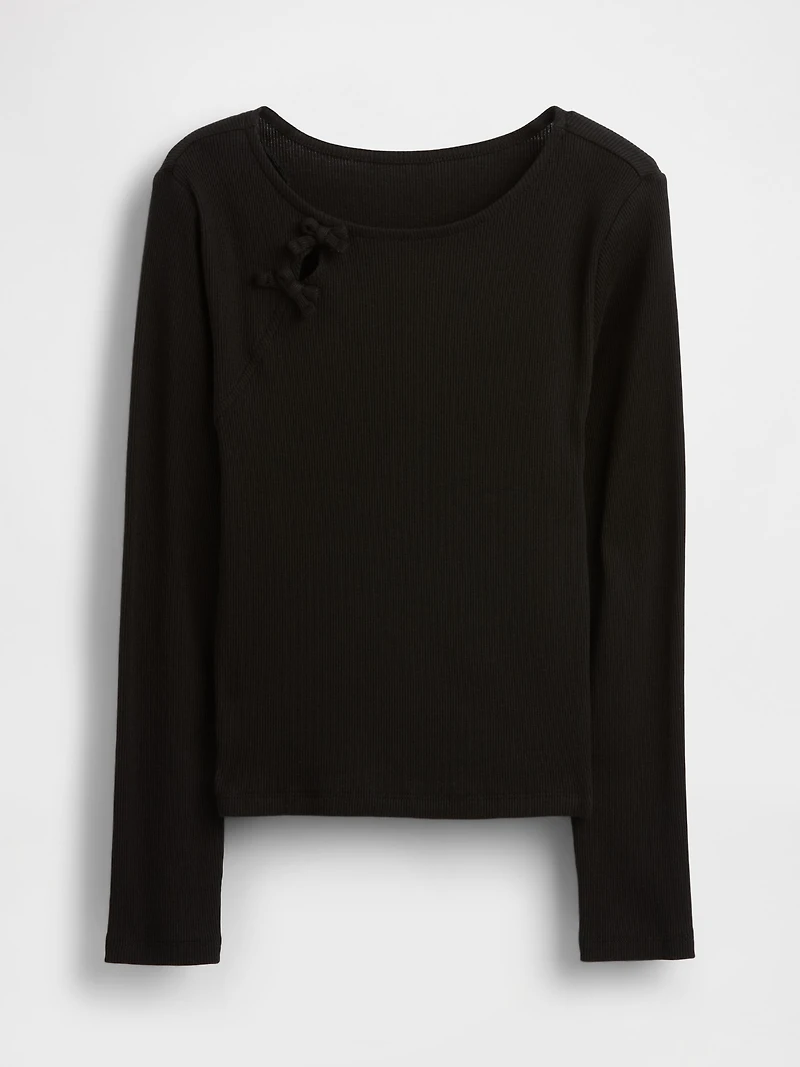 Kids Rib Bow T-Shirt