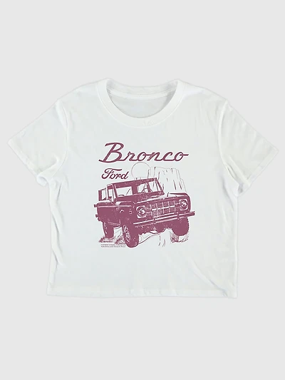 Ford Bronco Wild West Crop T-Shirt