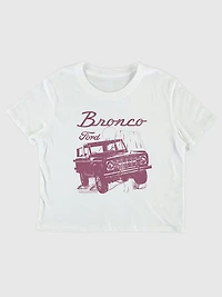 Ford Bronco Wild West Crop T-Shirt