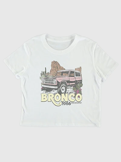 Ford Bronco Desert 1966 Crop T-Shirt