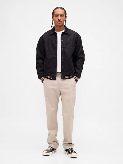 Heavyweight Twill Relaxed Straight Khakis