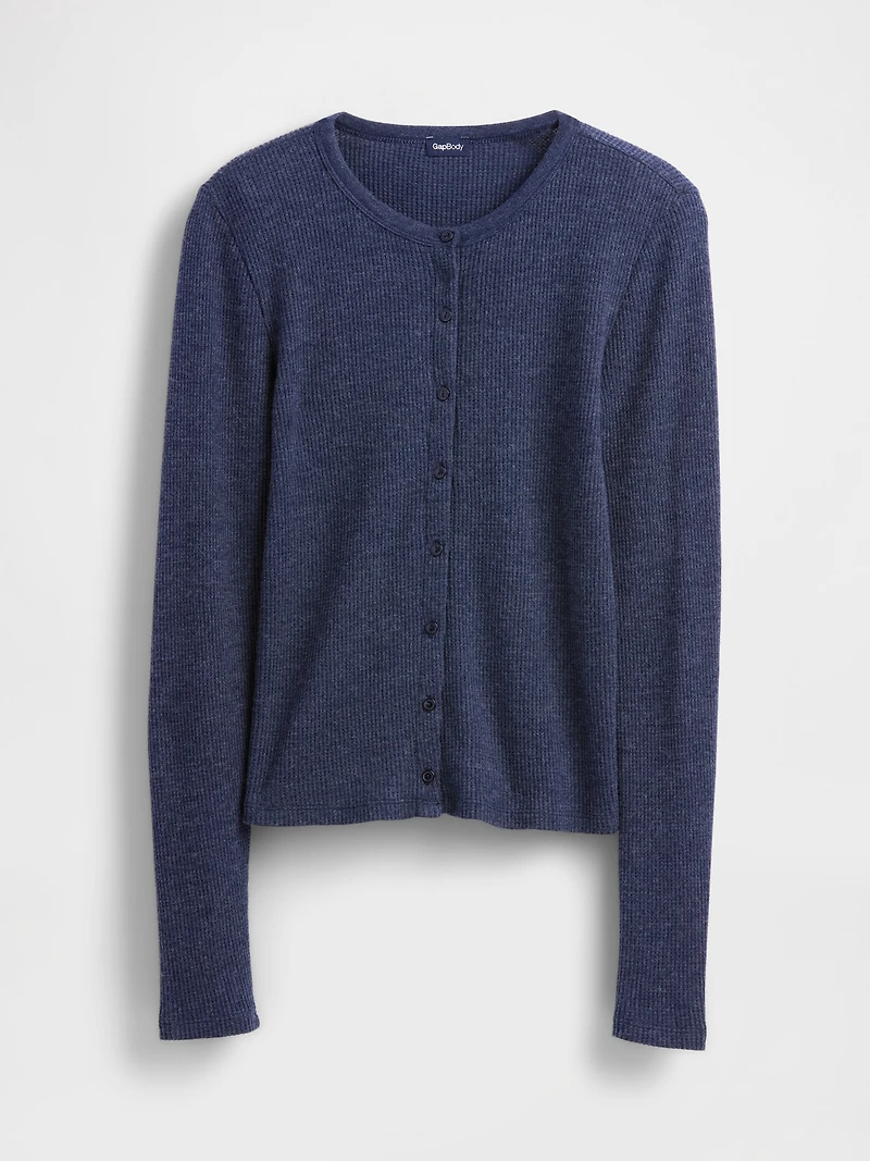 Waffle PJ Cardigan