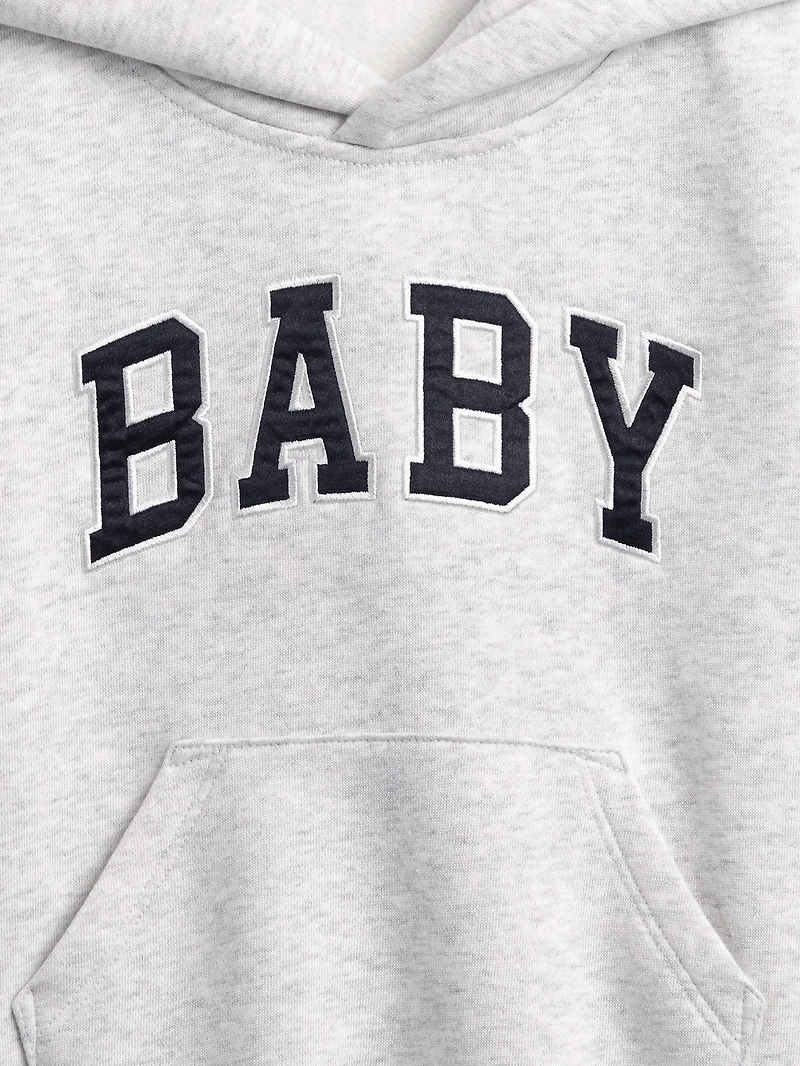 Gap × Sandy Liang Baby & Toddler VintageSoft Logo Hoodie