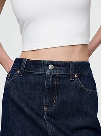 Denim Mini Skirt