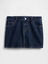 Denim Mini Skirt