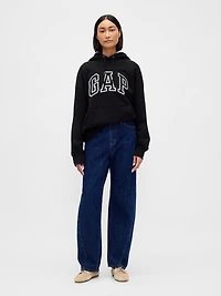 Extra Heavyweight French Terry Oversized Logo Hoodie