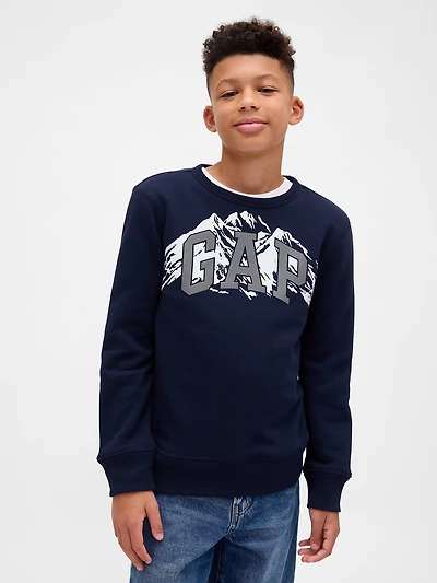 Kids Graphic Logo Sweatshirt