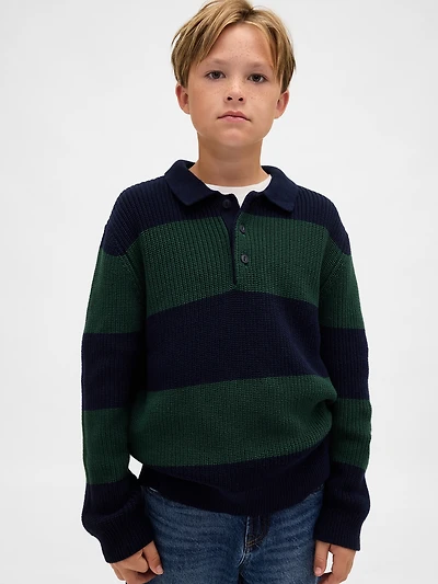 Kids Polo Sweater