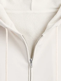 Heavyweight French Terry Oversized Zip Hoodie