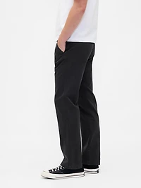 Heavyweight Twill Relaxed Straight Khakis