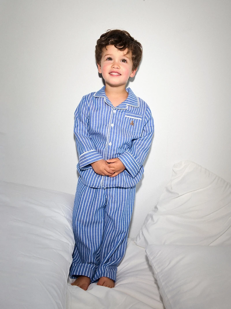 Baby & Toddler Recycled Flannel PJ Set