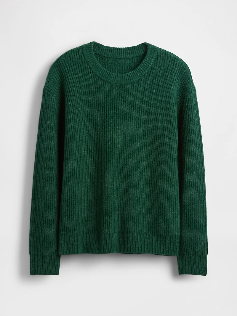 Kids CashSoft Relaxed Crewneck Sweater