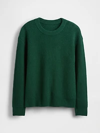 Kids CashSoft Relaxed Crewneck Sweater