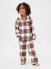 Baby & Toddler Recycled Flannel PJ Set