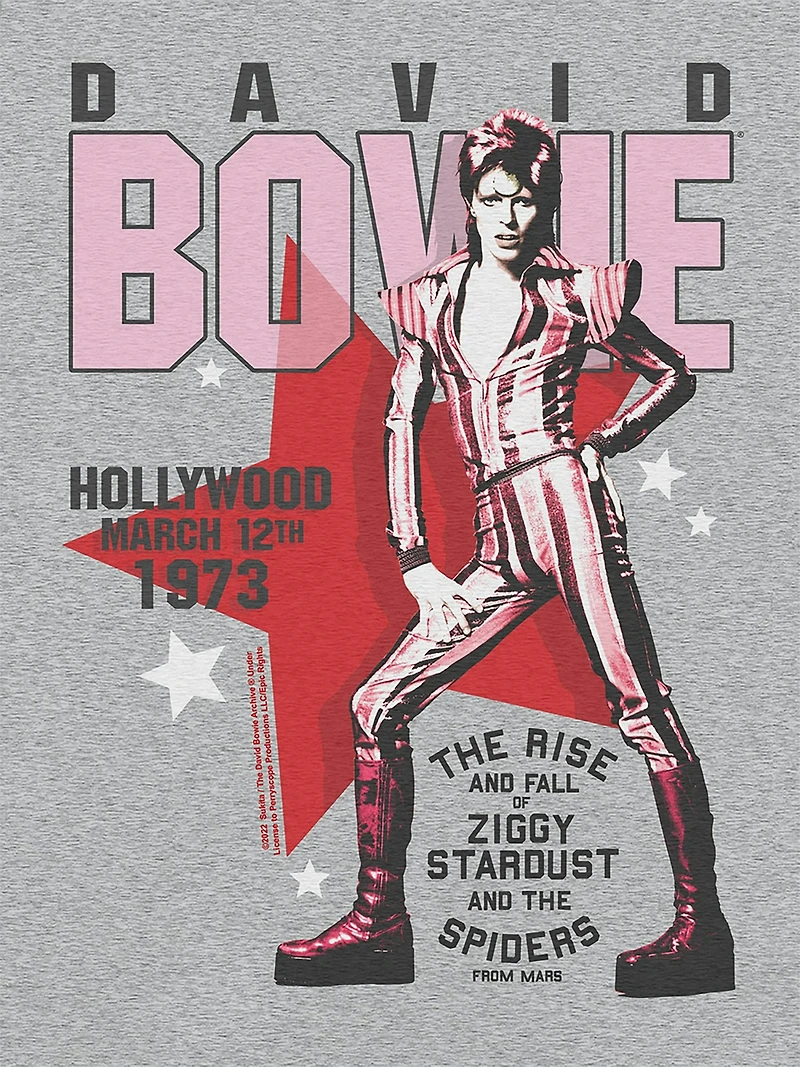 David Bowie Hollywood Ziggy Graphic T-Shirt