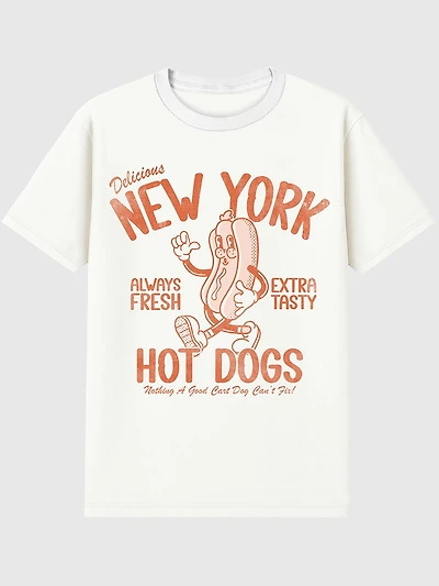 New York Distressed Graphic T-Shirt