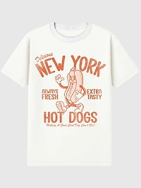 New York Distressed Graphic T-Shirt