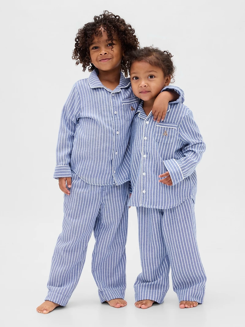 Baby & Toddler Recycled Flannel PJ Set