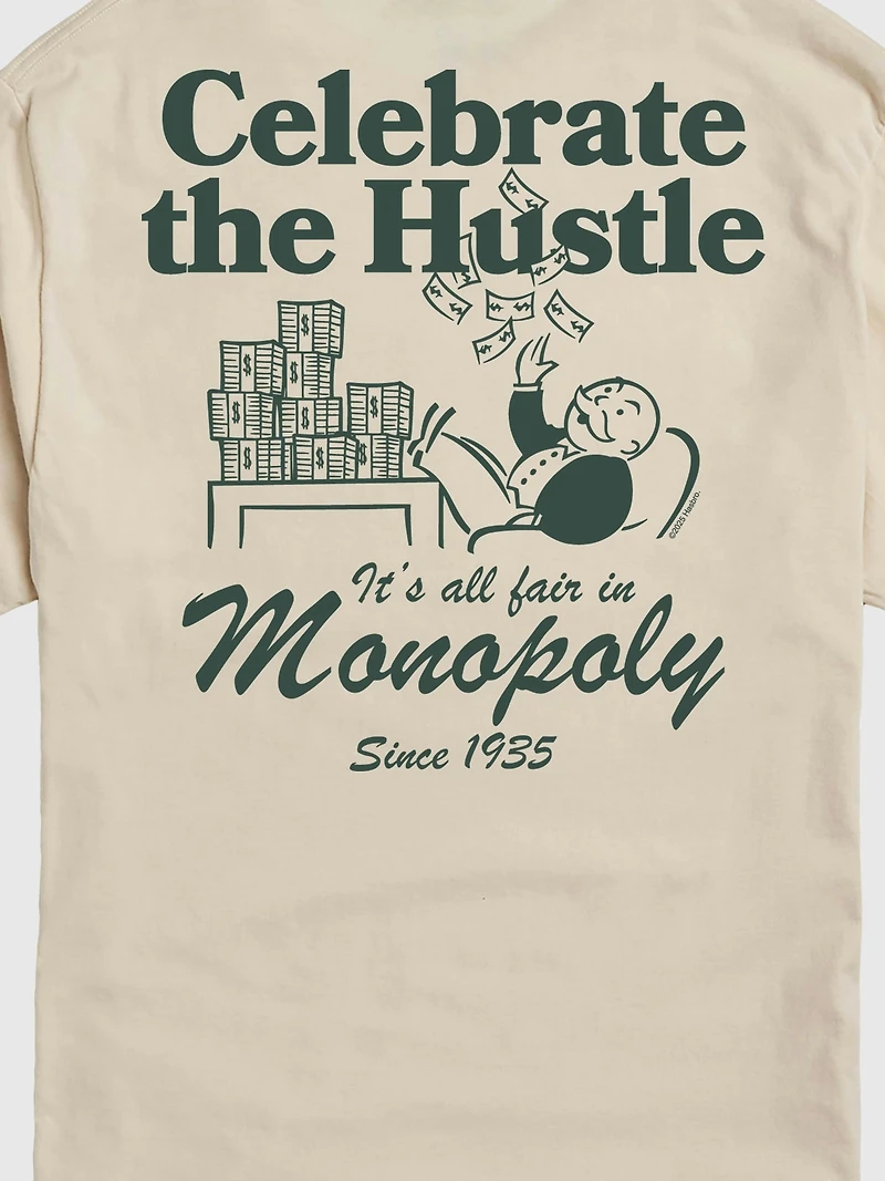 Monopoly Celebrate The Hustle Graphic Tee