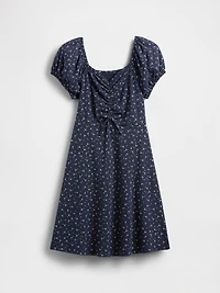 Kids Ruched Rib Dress