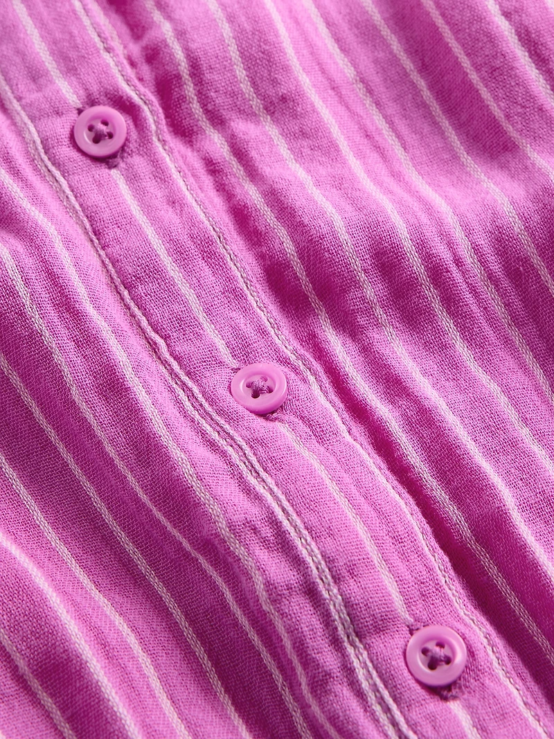 Kids Crinkle Gauze Romper