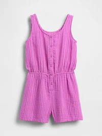 Kids Crinkle Gauze Romper