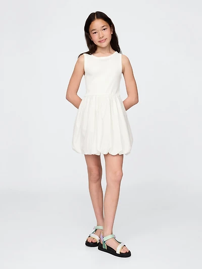 Kids Mixed Media Bubble Dress