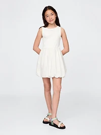 Kids Mixed Media Bubble Dress