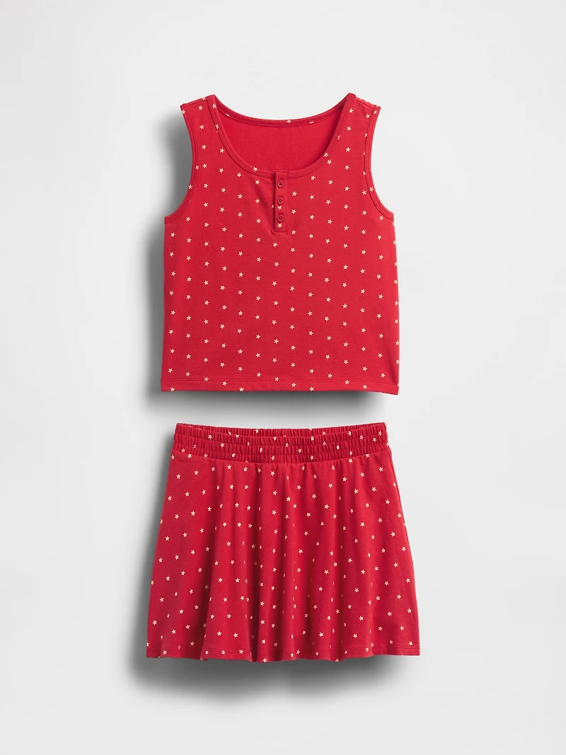 Kids Tank & Skort Outfit Set