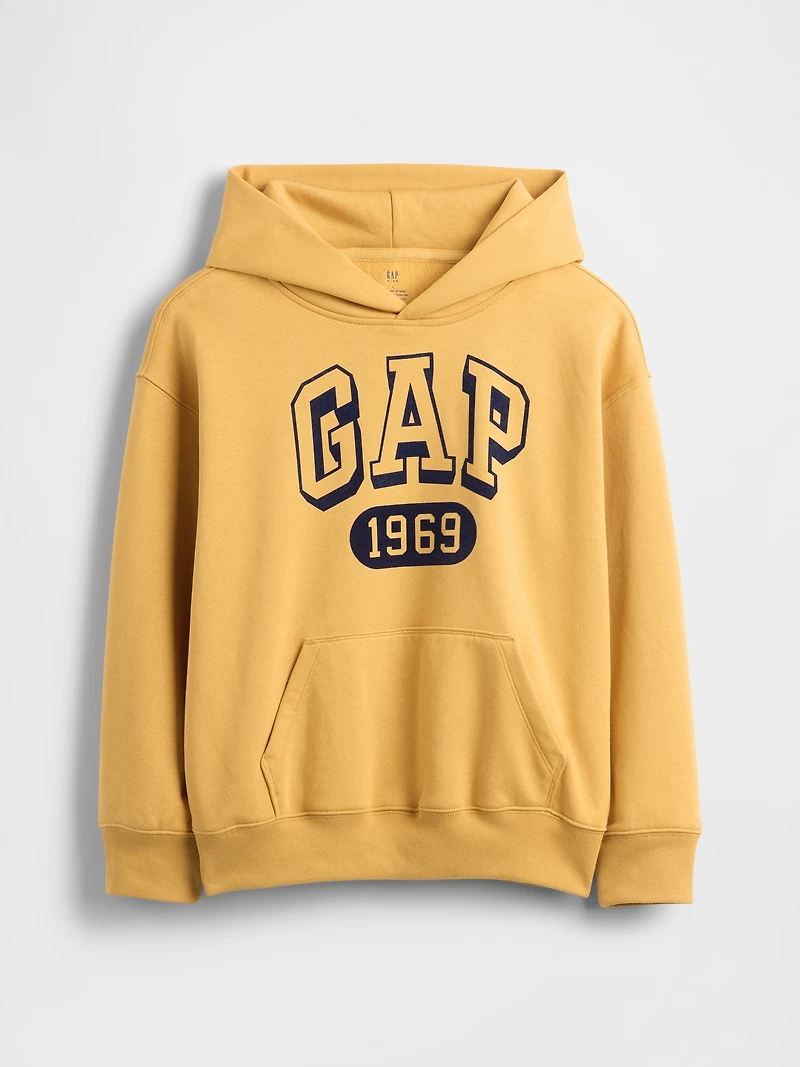 Kids VintageSoft Logo Hoodie