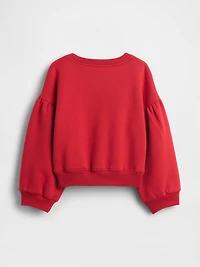 Gap × Disney Baby & Toddler VintageSoft Logo Bubble Sweatshirt