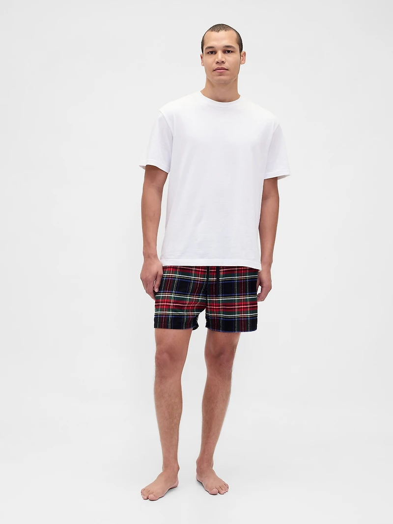 Adult Softest Flannel PJ Boxer Shorts