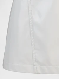 GapStudio Vegan Patent Leather Mini Dress