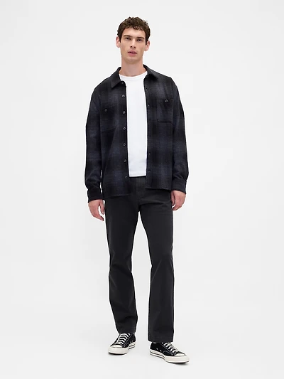 Heavyweight Twill Relaxed Straight Khakis