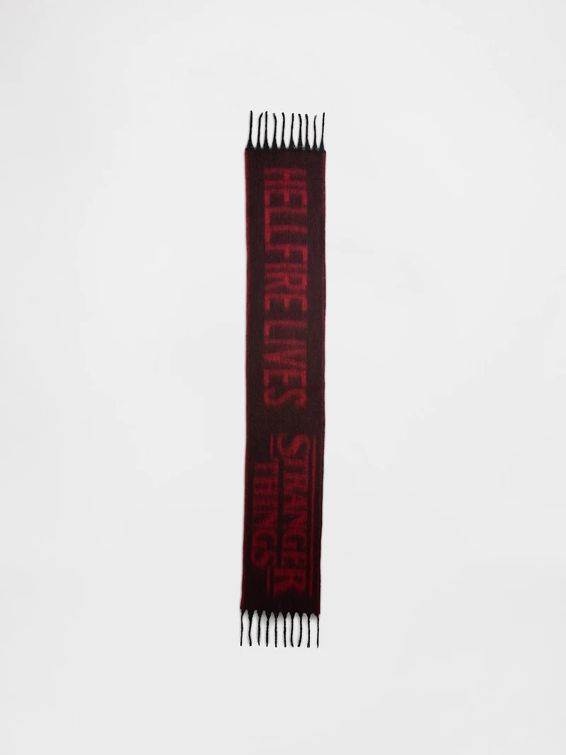 Stranger Things Fringe Scarf