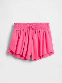 Kids Butterfly-Hem Run Shorts