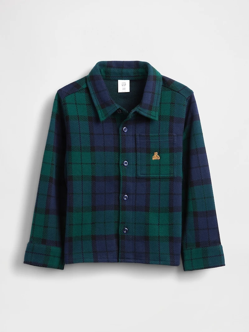 Baby & Toddler Plaid Button-Front Shirt
