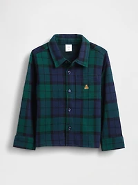 Baby & Toddler Plaid Button-Front Shirt