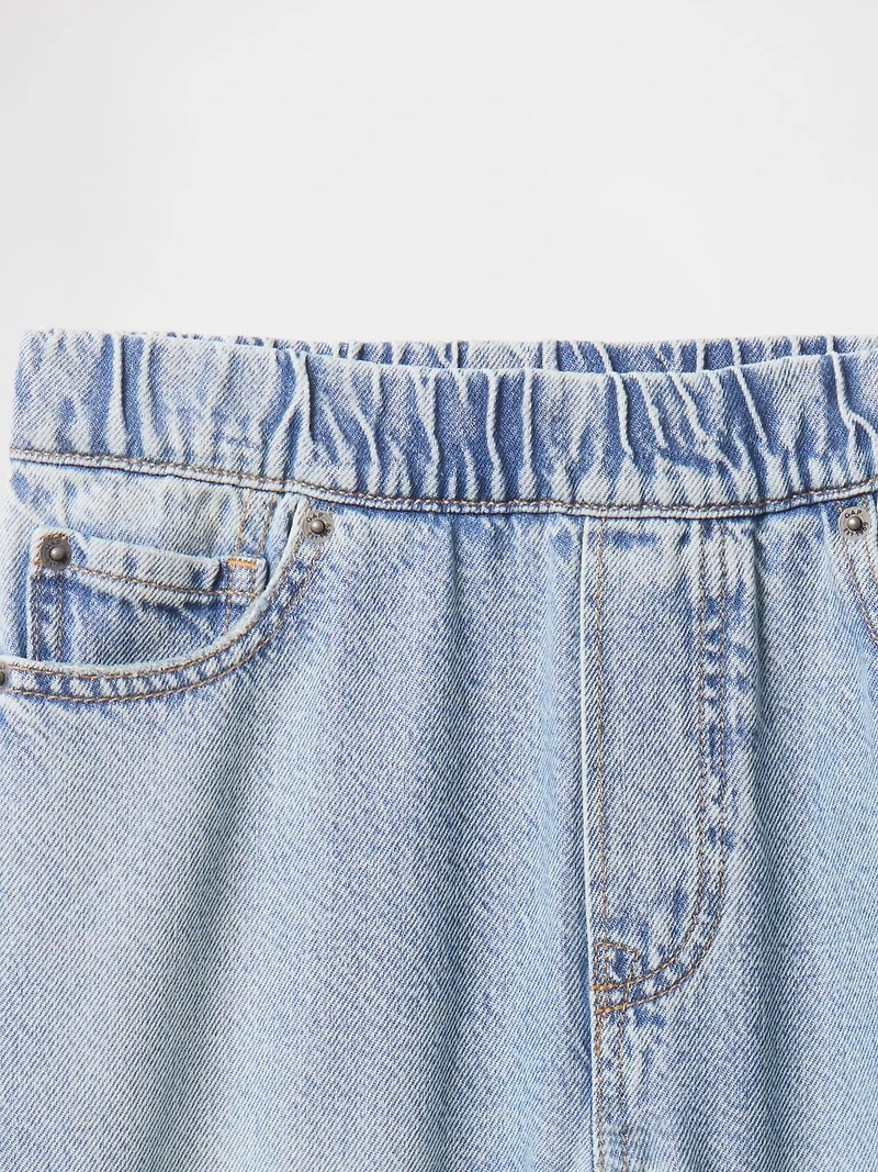Kids UltraSoft Pull-On Baggy Jeans