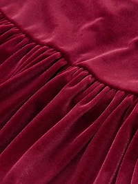 Baby & Toddler Velour Ruffle Outfit Set