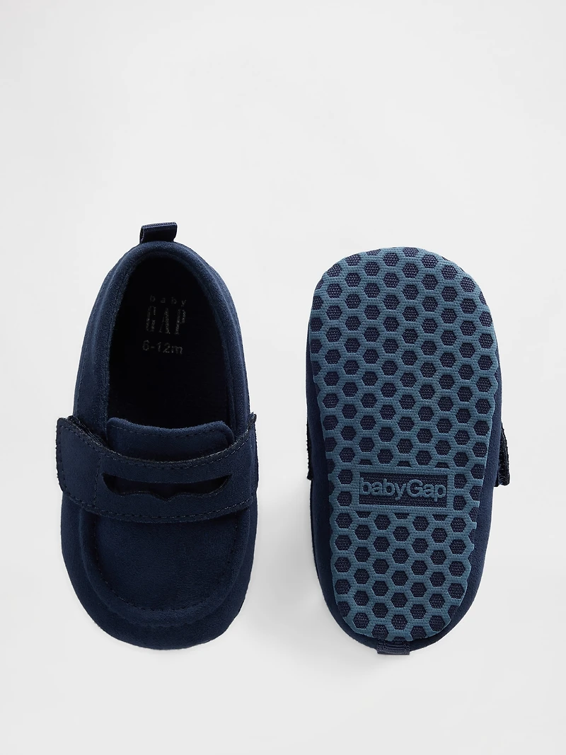 Baby Vegan Suede Loafers