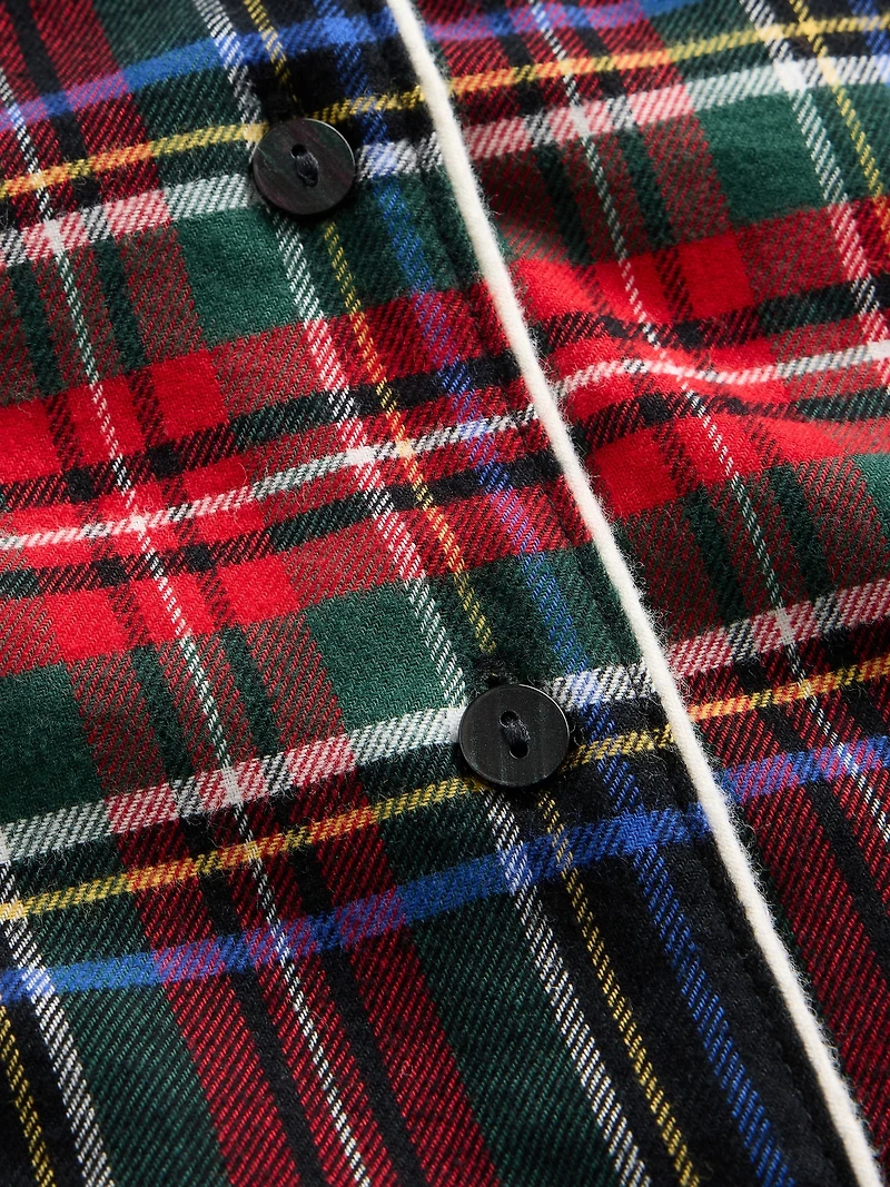 Adult Softest Flannel PJ Short Set