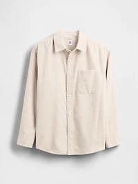 Kids Relaxed Corduroy Shirt