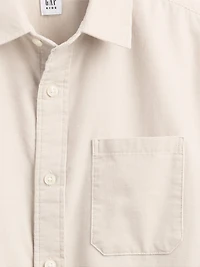 Kids Relaxed Corduroy Shirt