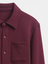 Kids Cozy Button-Front Shirt