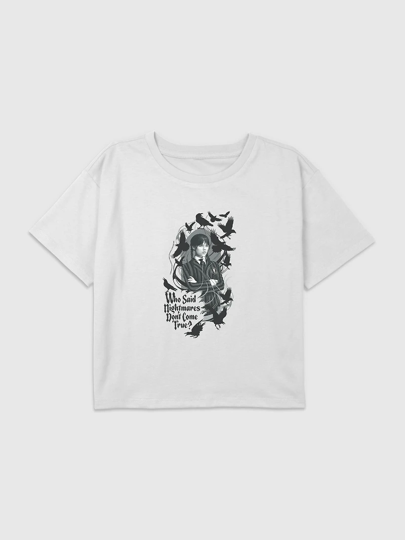 Kids Wednesday Nightmares Graphic T-Shirt