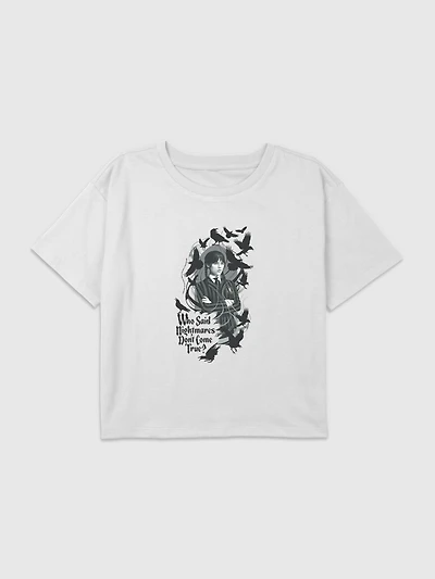Kids Wednesday Nightmares Graphic T-Shirt